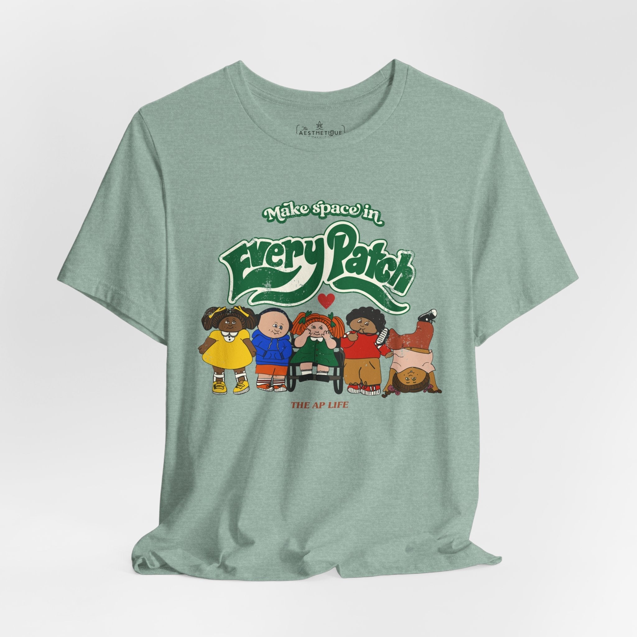 Make Space in Every Patch - Inclusion Matters - Adult Unisex Jersey Tee