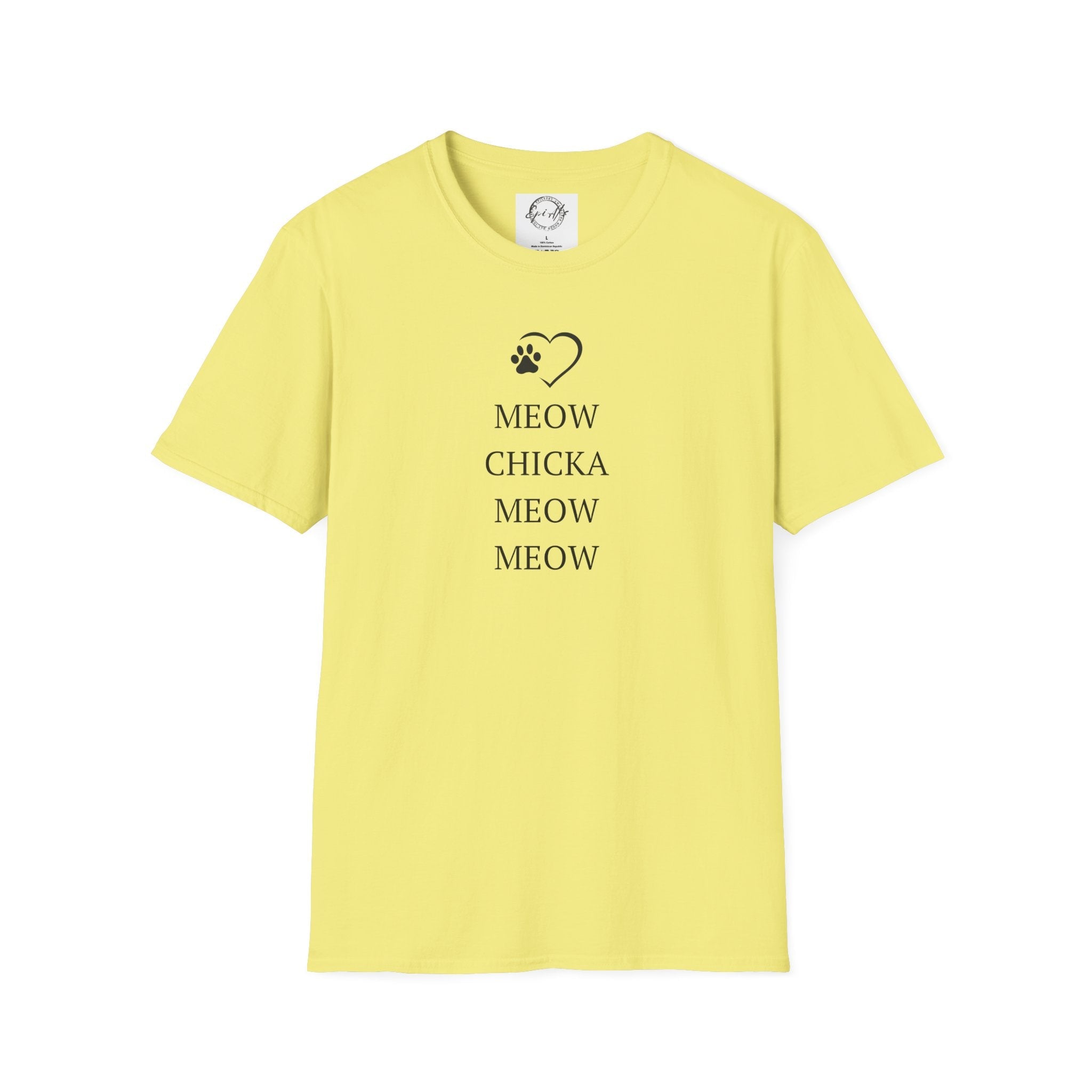 Meow Chicka Meow Meow Unisex Softstyle T-Shirt