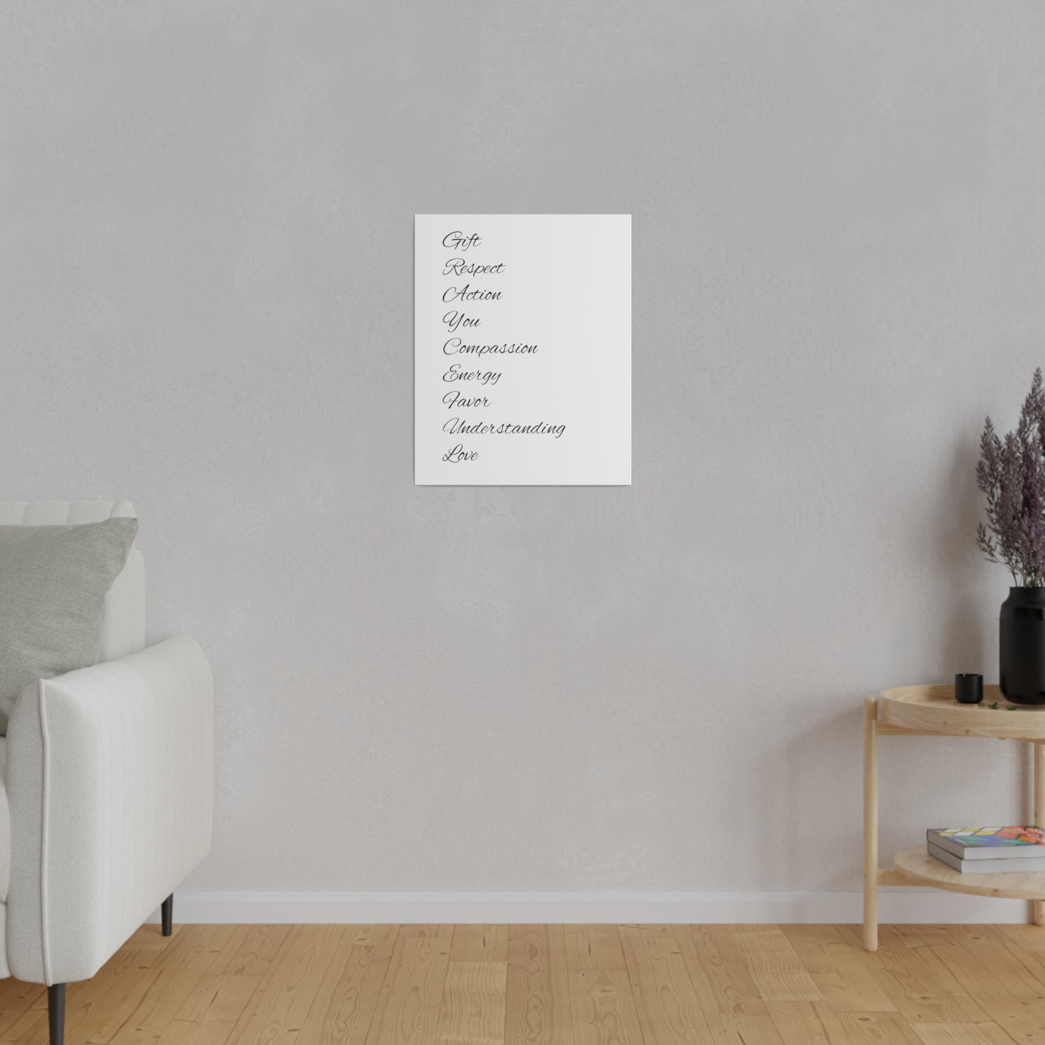Matte Canvas, Stretched, 0.75"