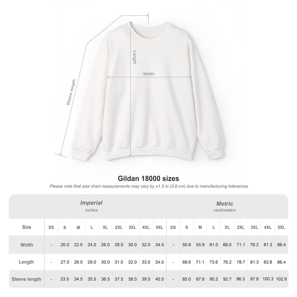 All is Glaring & Bright - Leg Lamp - Sensory Triggers - Unisex Heavy Blend™ Crewneck Sweatshirt