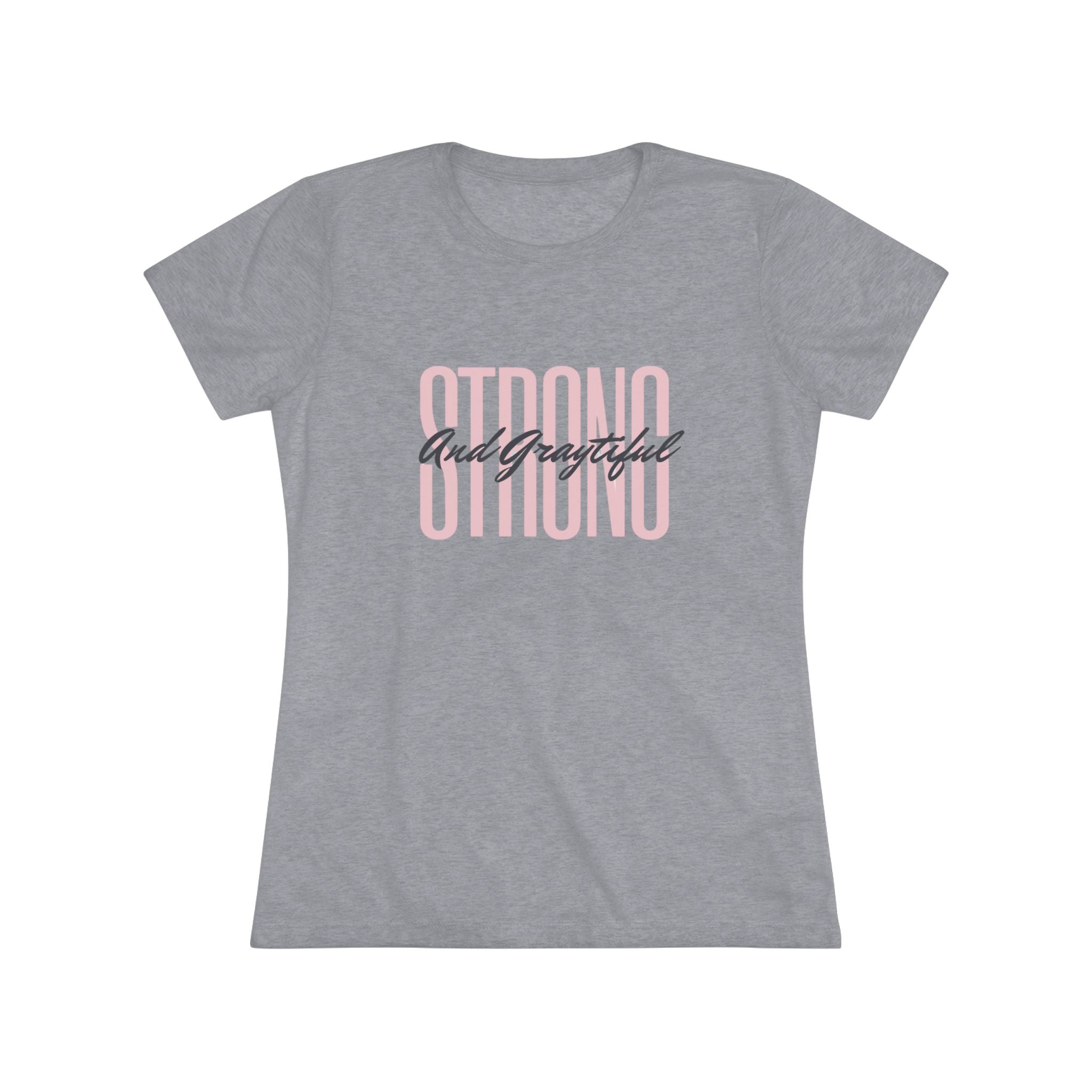 Strong and Graytiful Women's Triblend Tee