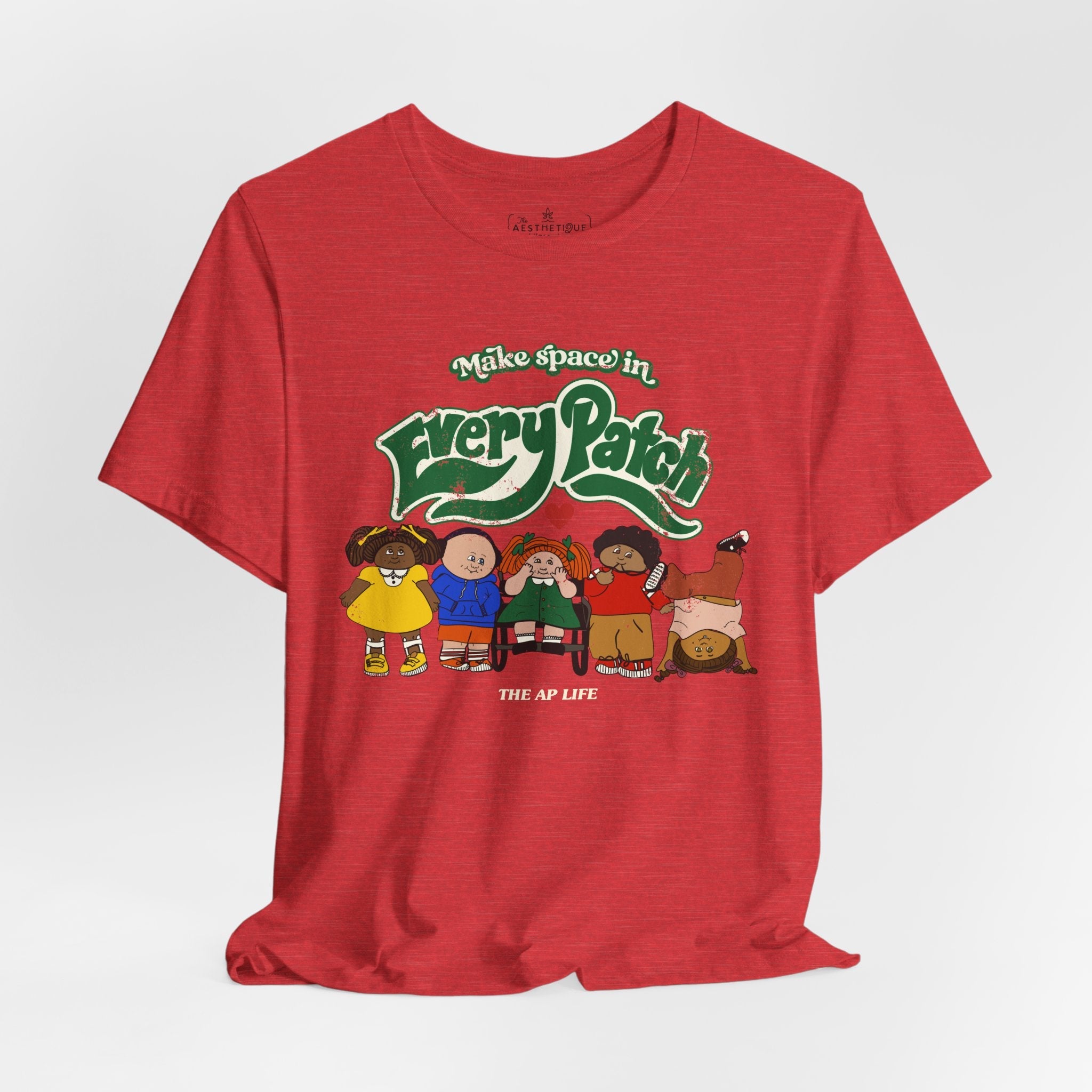 Make Space in Every Patch - Inclusion Matters - Adult Unisex Jersey Tee