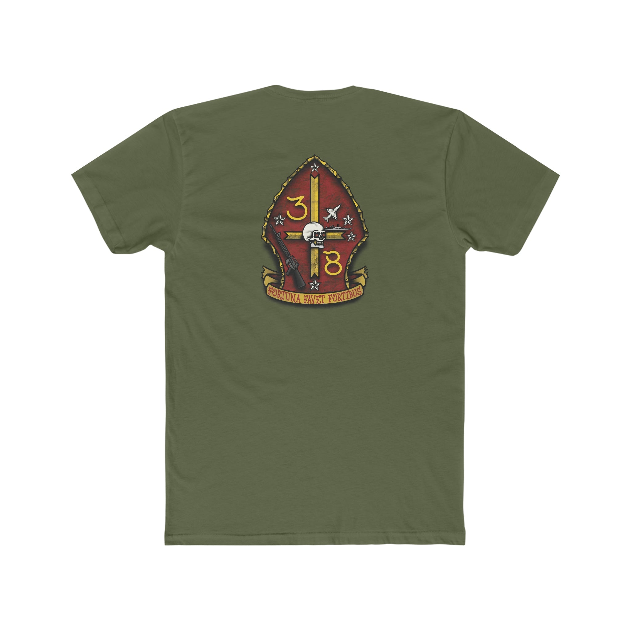 3/8 Fortune Favors the Strong - Crew Tee