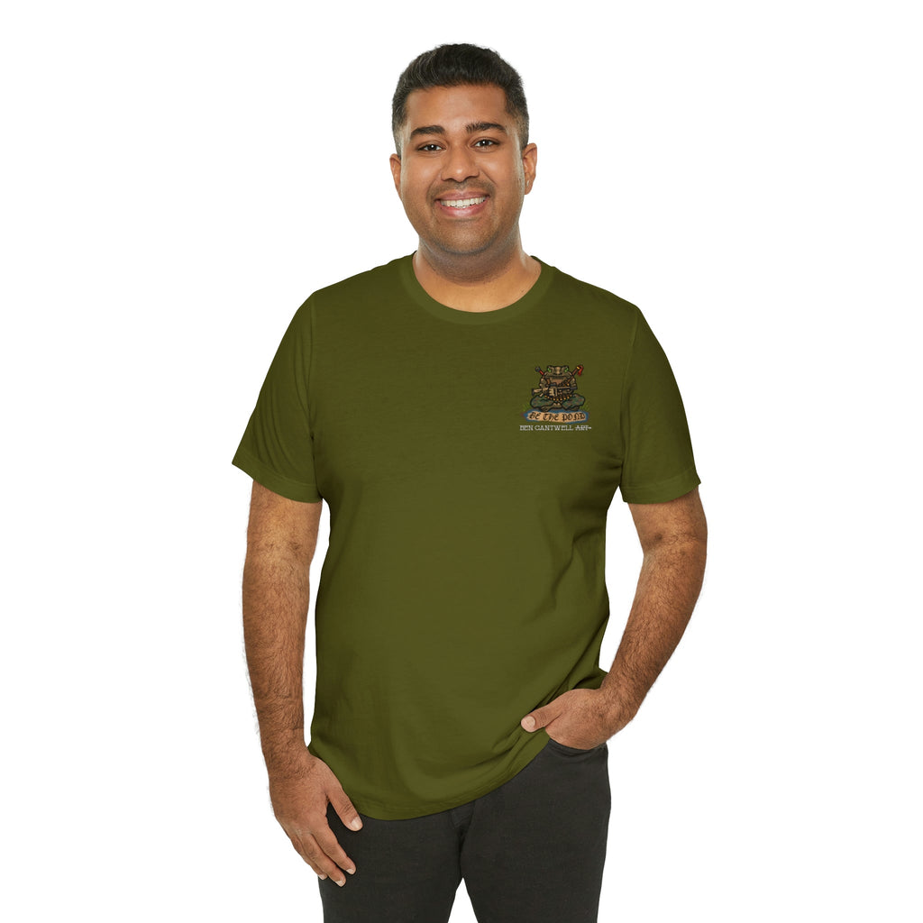 Be the Pond Frog with MK32 Grenade Launcher - Front Print - Short Sleeve Tee