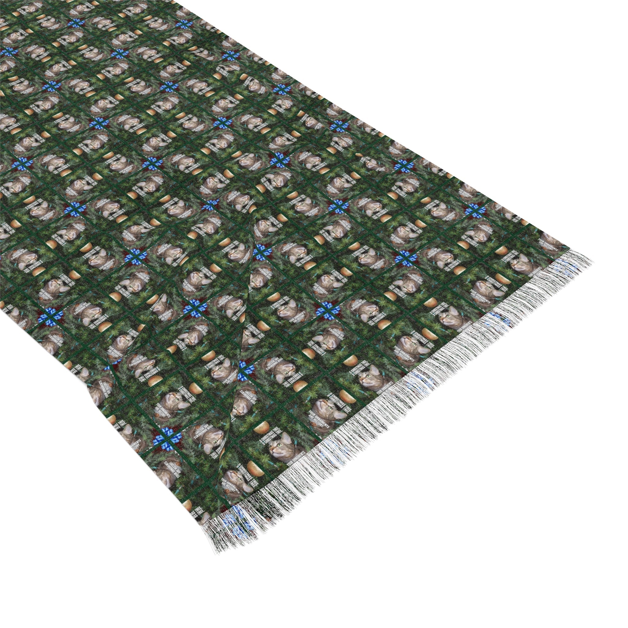 Ornaments are History Christmas Light Scarf