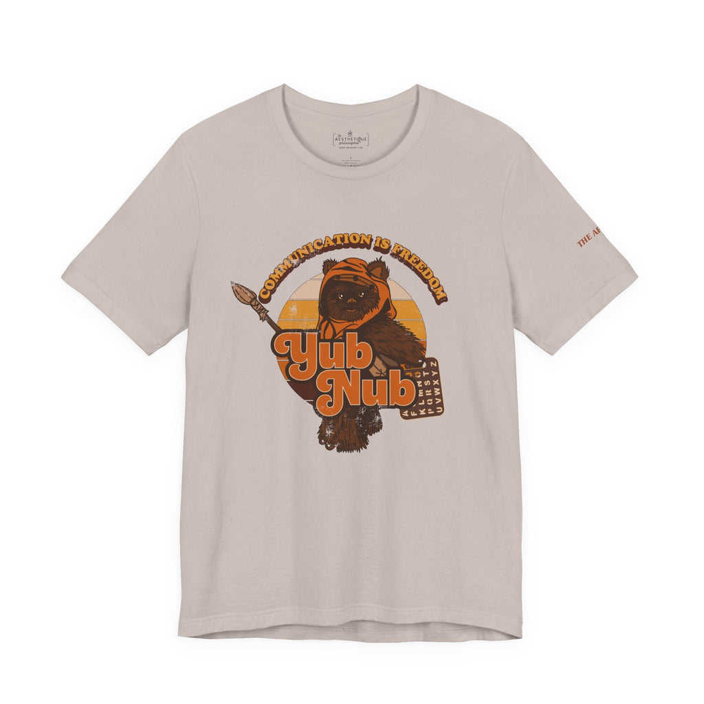 Communication is Freedom - Yub Nub - S2C - Adult Unisex Jersey Short Sleeve Tee