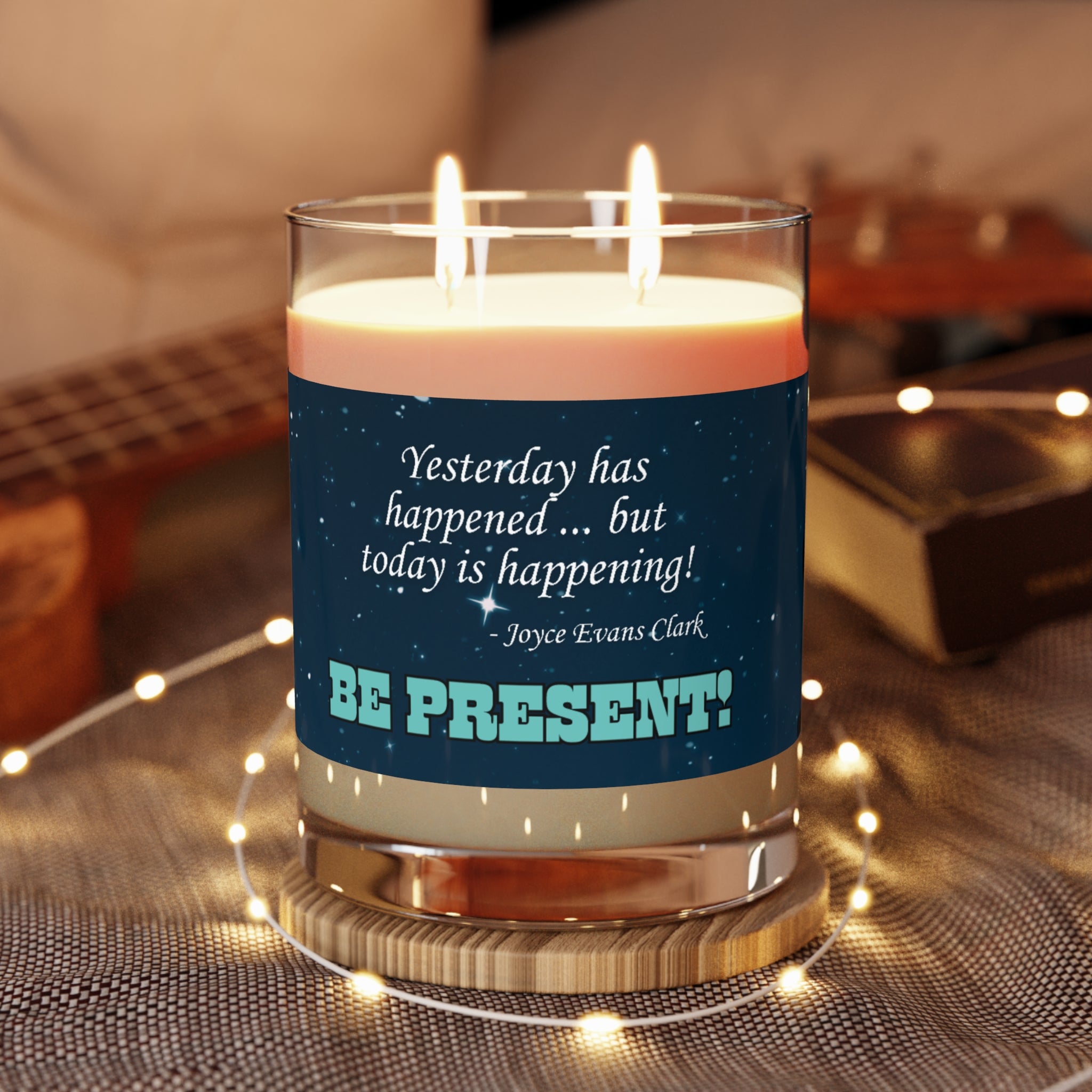 Happening Scented Candle - Full Glass, 11oz
