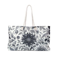 Floral Print Weekender Bag, Stylish Tote for Travel, Beach, Gym, Overnight Stay, Perfect Gift for Her
