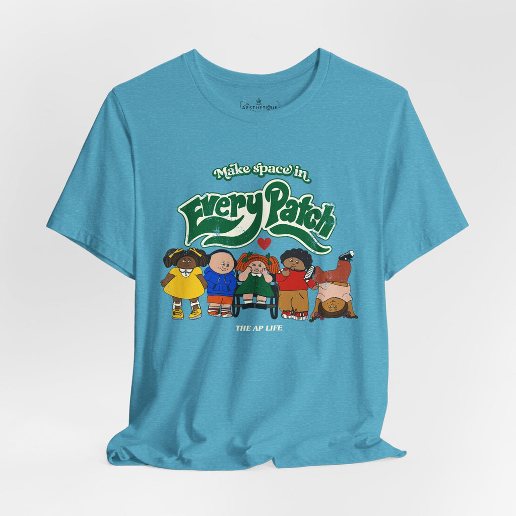 Make Space in Every Patch - Inclusion Matters - Adult Unisex Jersey Tee