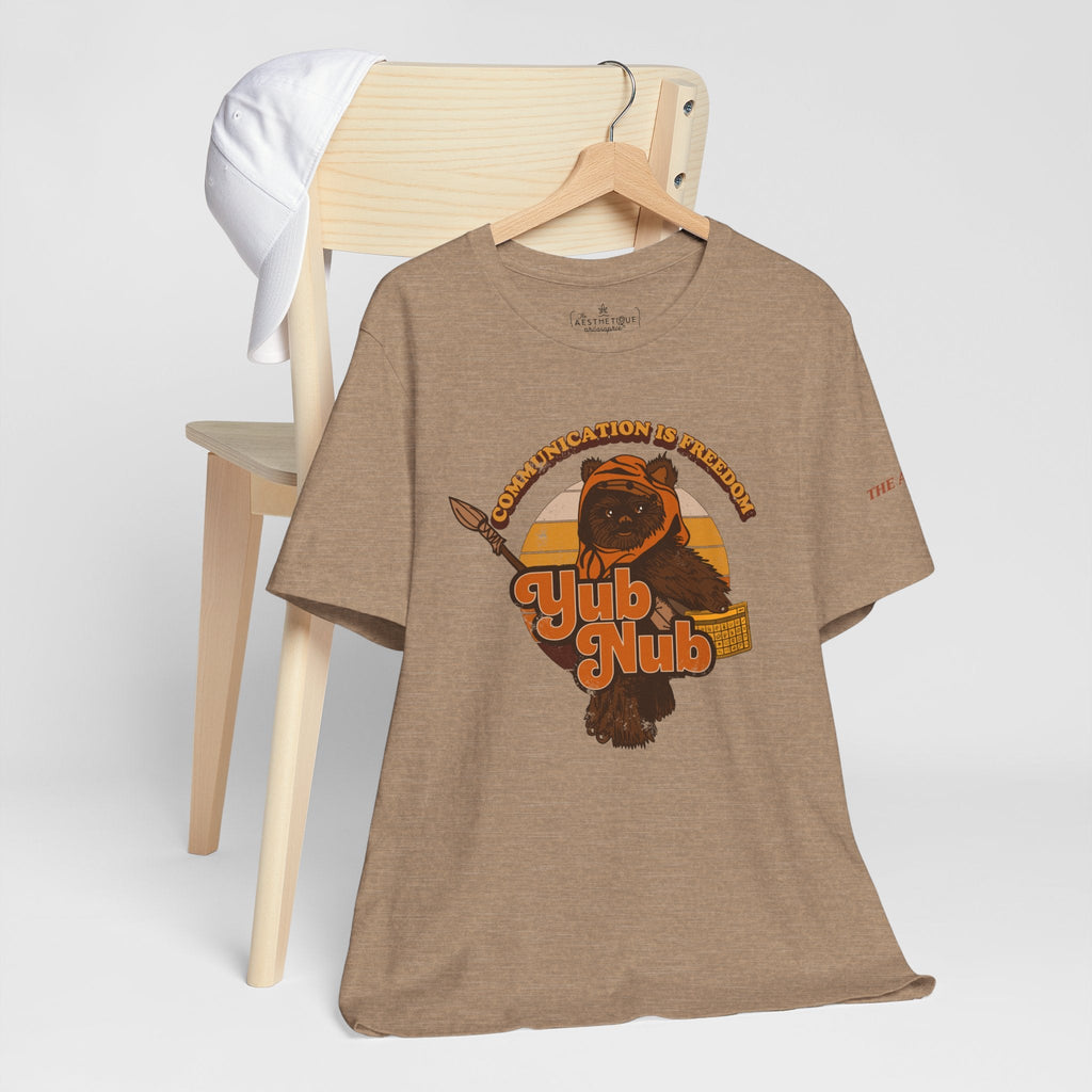 Communication is Freedom - Yub Nub - AAC - Unisex Jersey Short Sleeve Tee