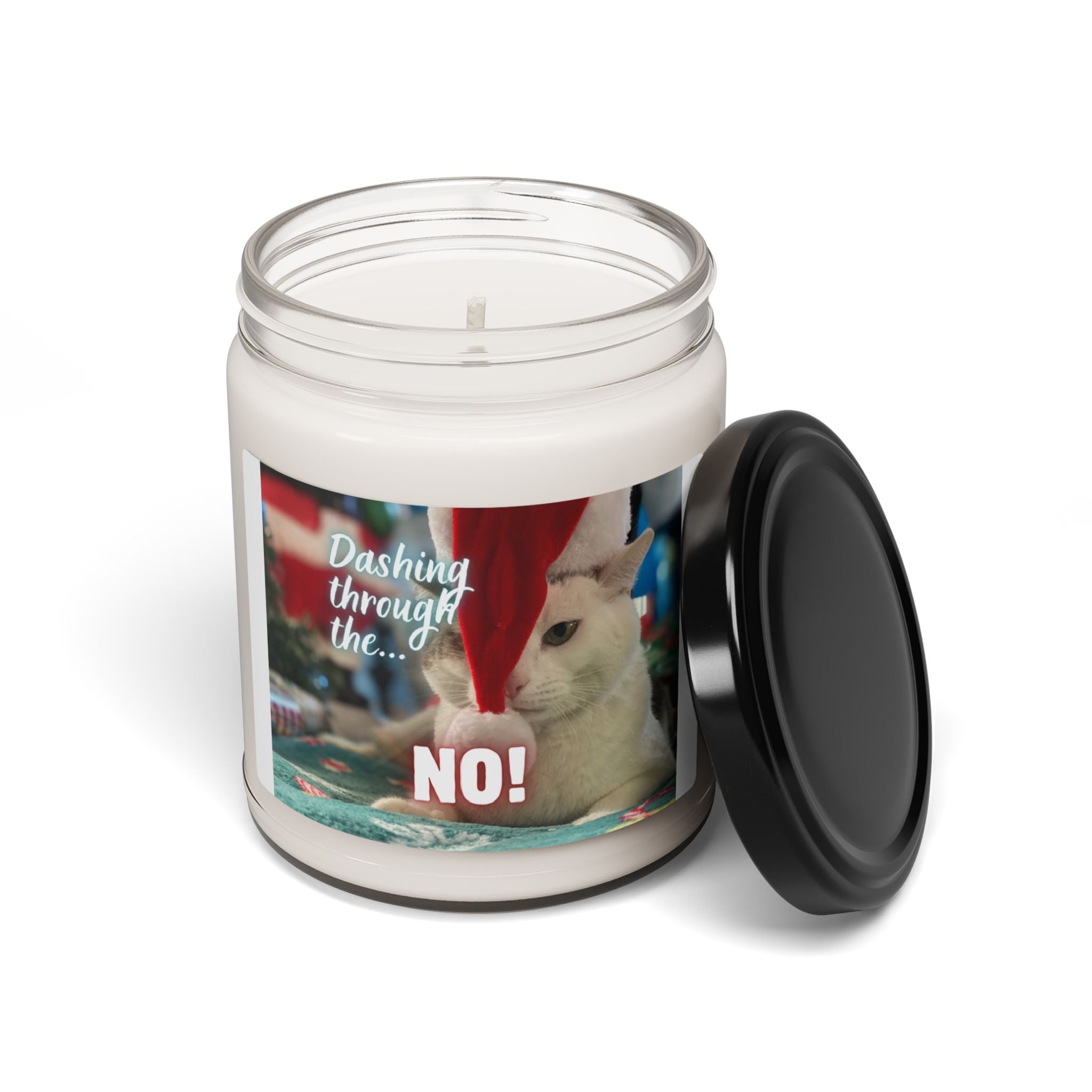 Dashing Through the No Scented Soy Candle, 9oz