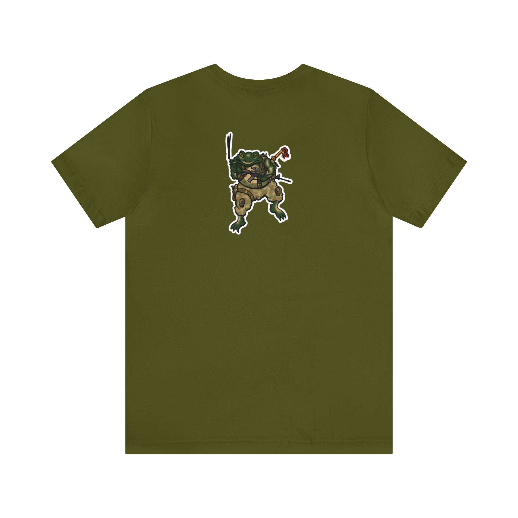 M4 and Radio Frog - Back Print - Short Sleeve Tee