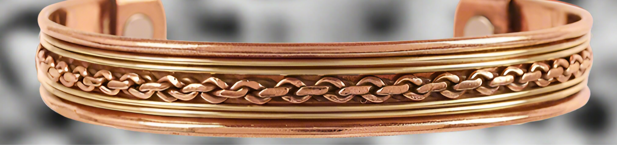 pure Copper Magnetic Cuff Bracelet