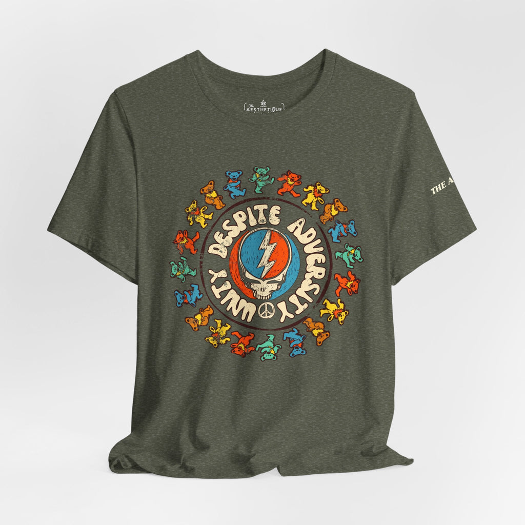 Unity Despite Adversity - Feeding America Fundraiser Tee - Unisex Jersey Short Sleeve Tee