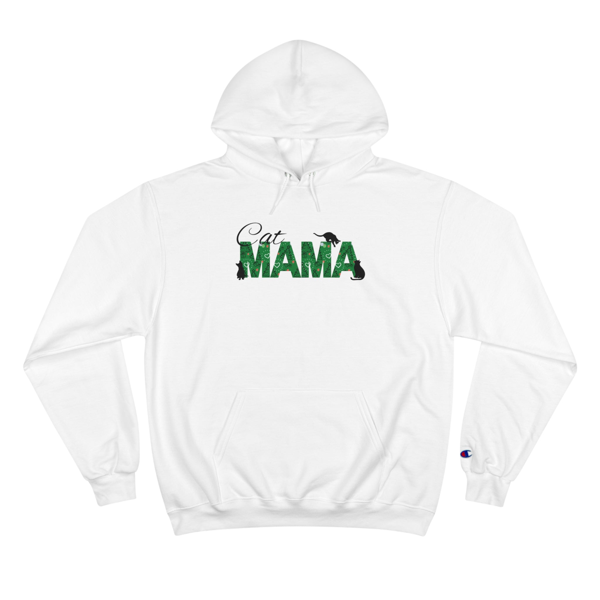 Christmas Cat Mama Hoodie