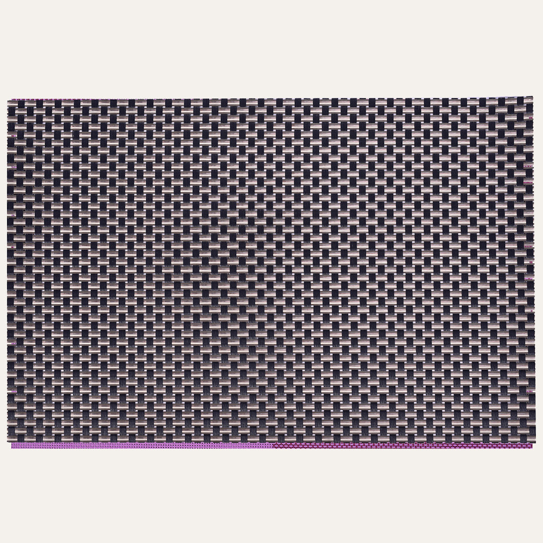 Decozen Placemats - Table Protector for Kitchen Decor Scratch Heat Resistant Placemats Washable Wipeable Indoor Outdoor Home Decor Table Place Mats Vinyl PVC 18x12 Inches - Black Gold