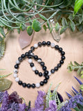 8mm Beaded Zebra Jasper Bracelet