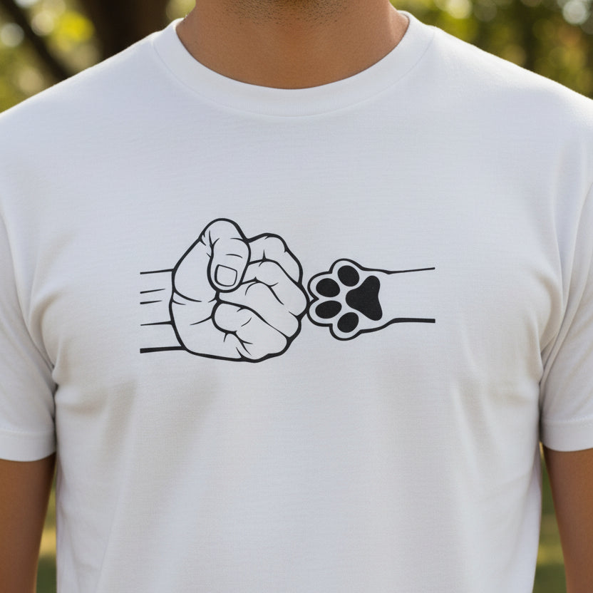 Fist Bump Unisex Heavy Cotton Tee