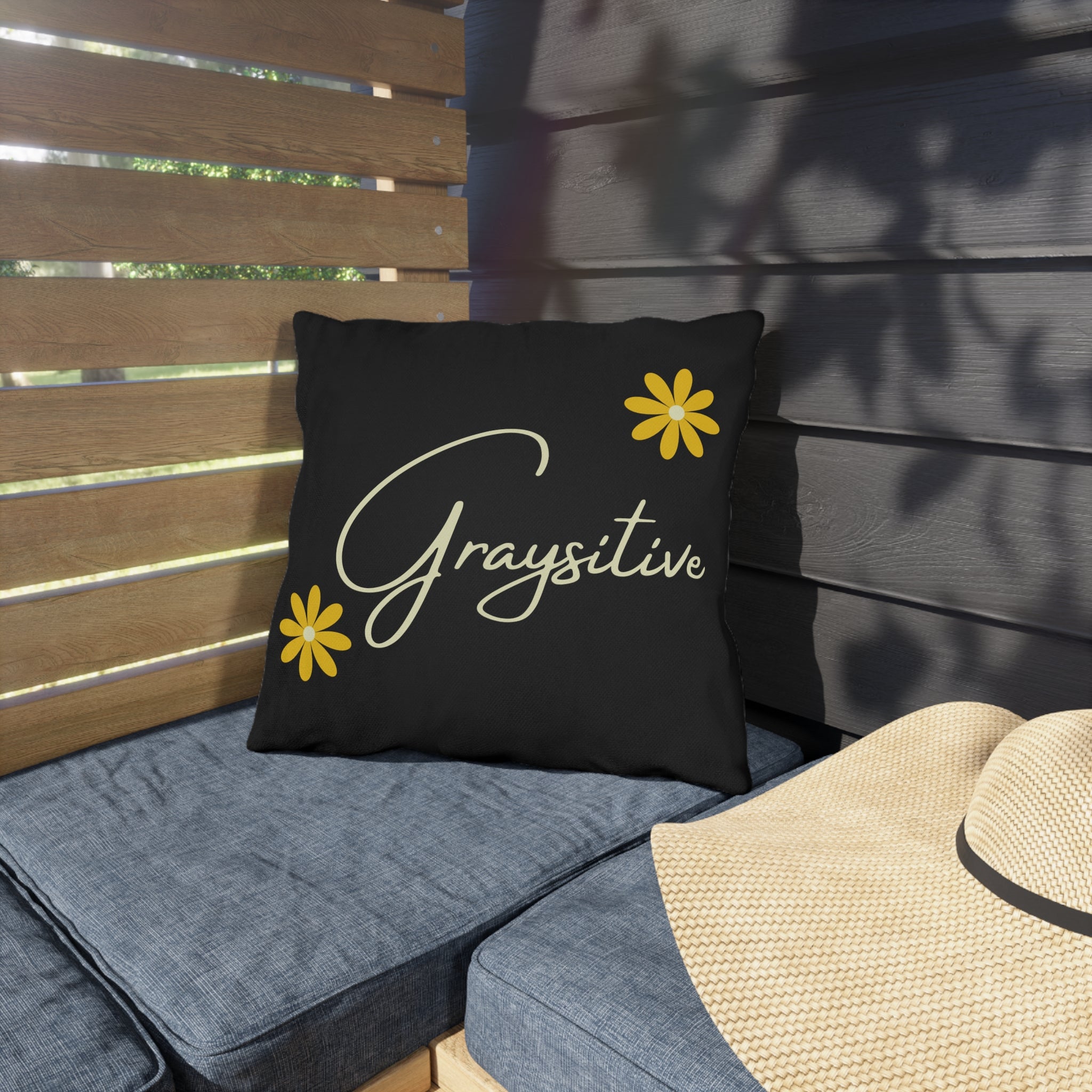 Graysitive Outdoor Pillows