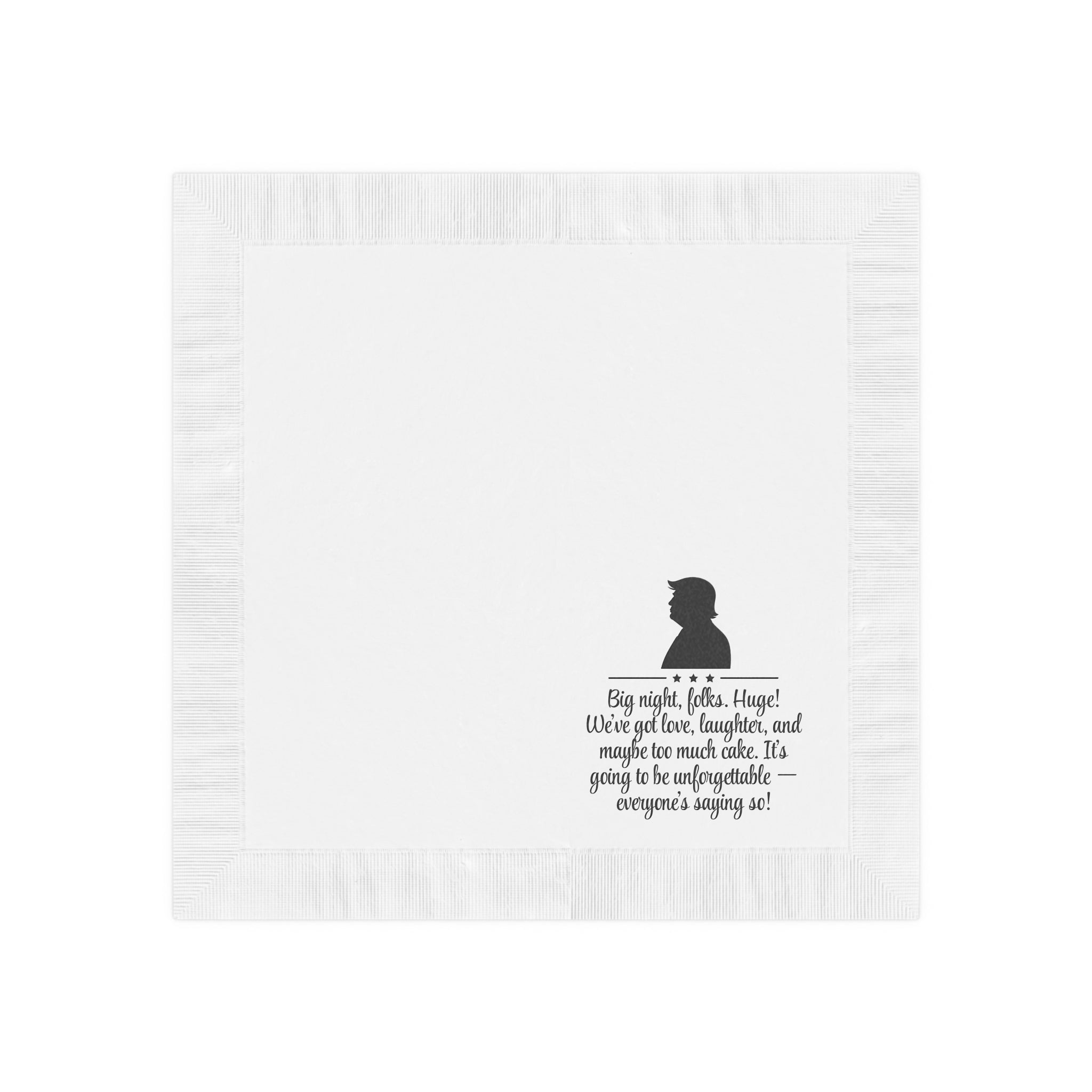 Tremendous Anniversary Celebration Party Napkins – Parody Décor