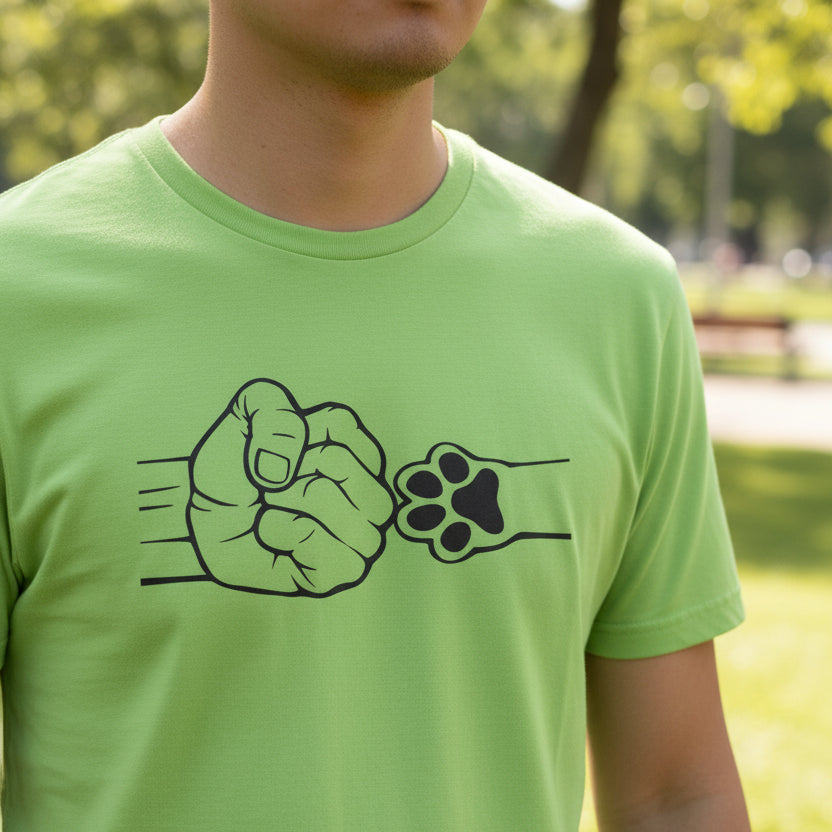 Fist Bump Unisex Heavy Cotton Tee