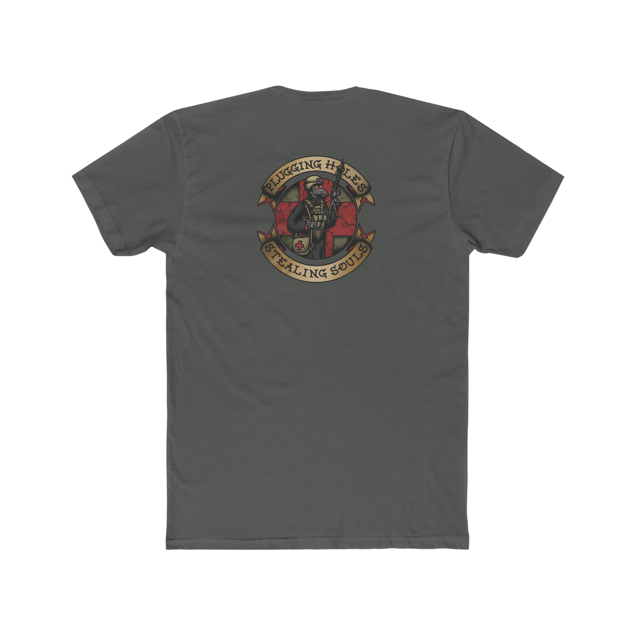 Pluggin' Holes and Stealin' Souls - Remastered - Crew Tee