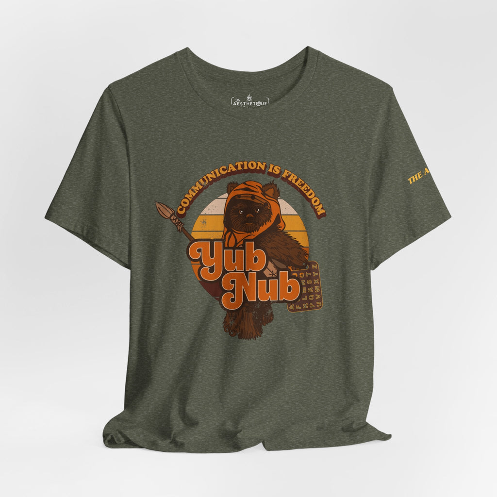 Communication is Freedom - Yub Nub - S2C - Adult Unisex Jersey Short Sleeve Tee