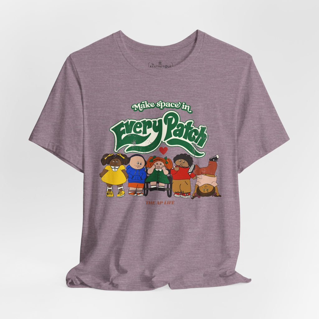 Make Space in Every Patch - Inclusion Matters - Adult Unisex Jersey Tee