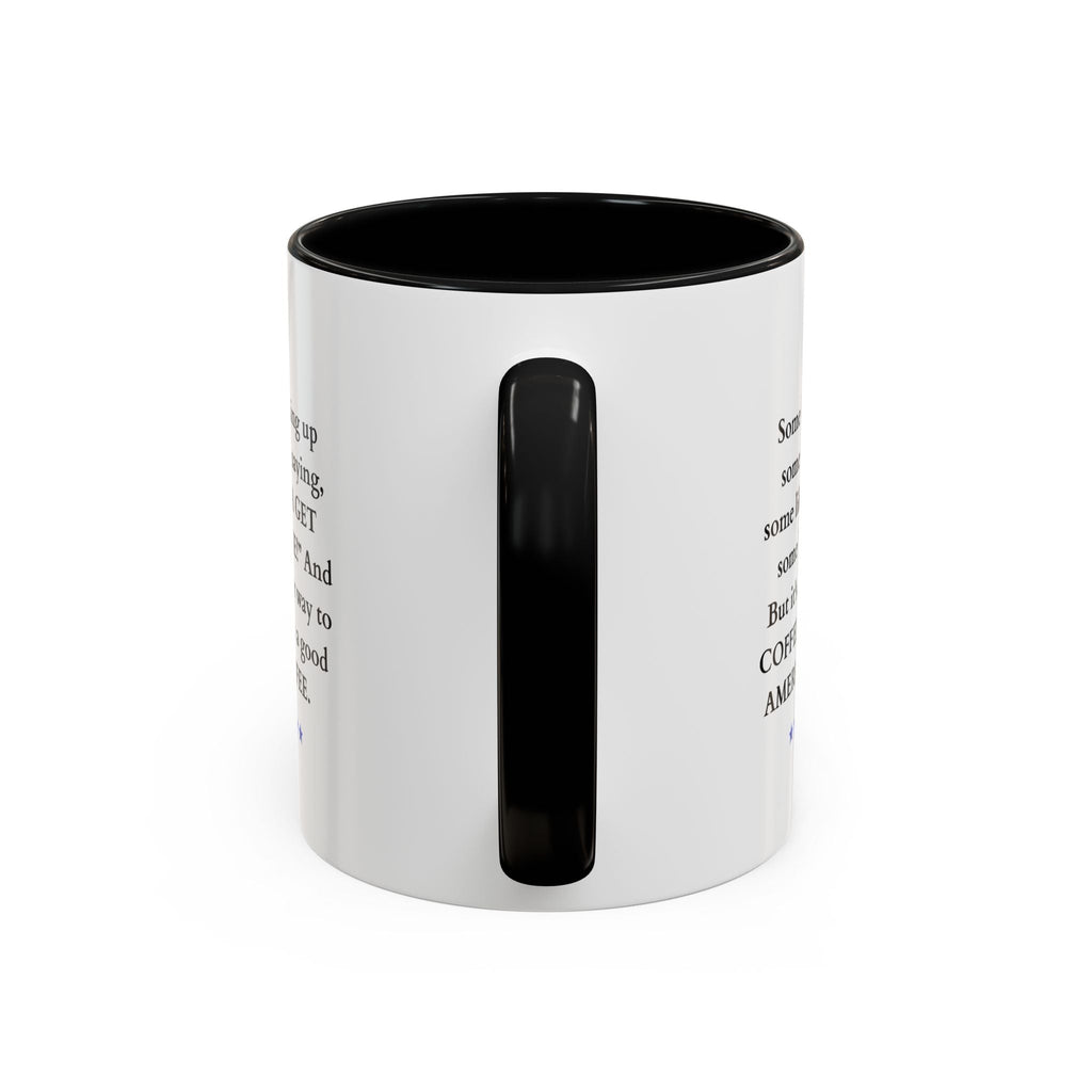 Political Parody Motivational Coffee Mug: Mocha Inspiration