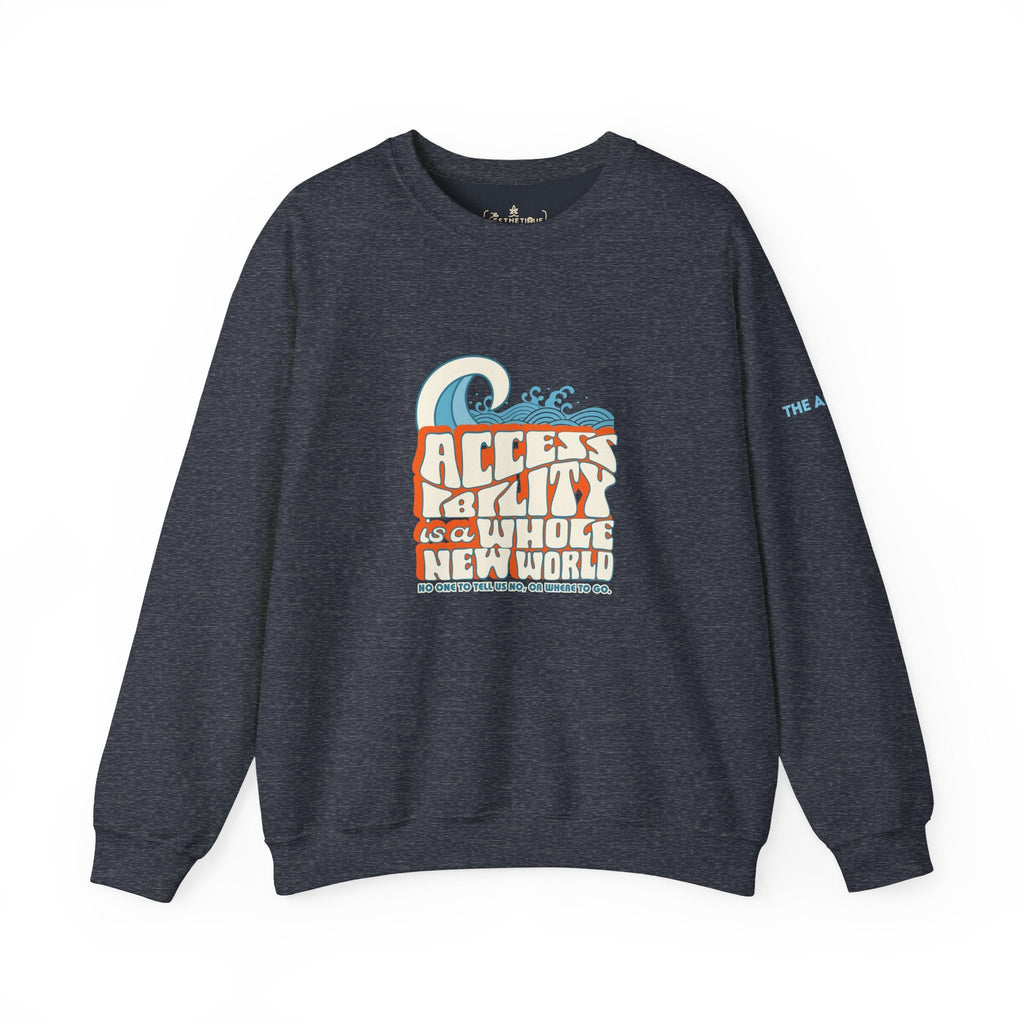 Access Ability Crewneck Sweatshirt - Unisex Heavy Blend™
