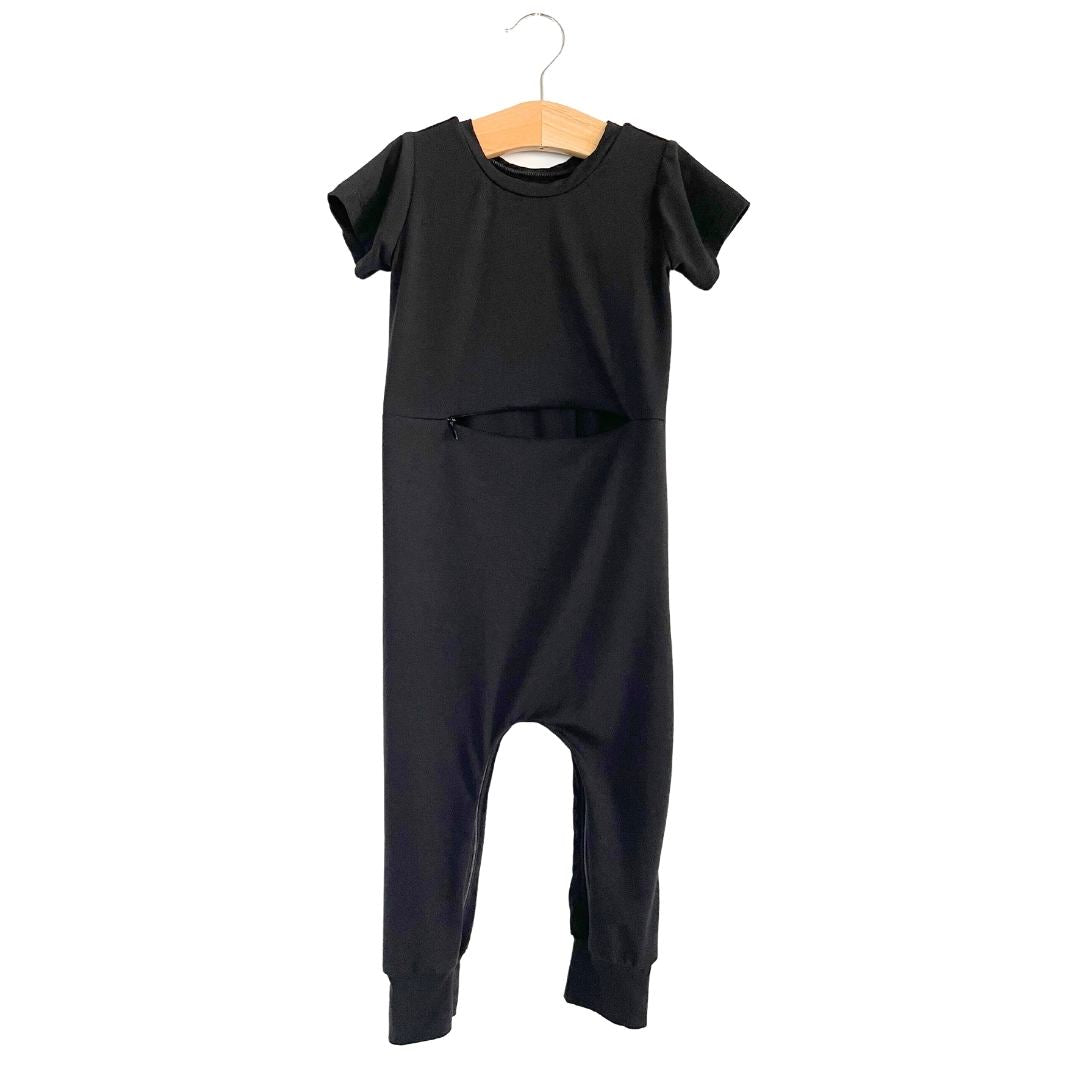 Black Bamboo Lyocell G-Tube Zipease