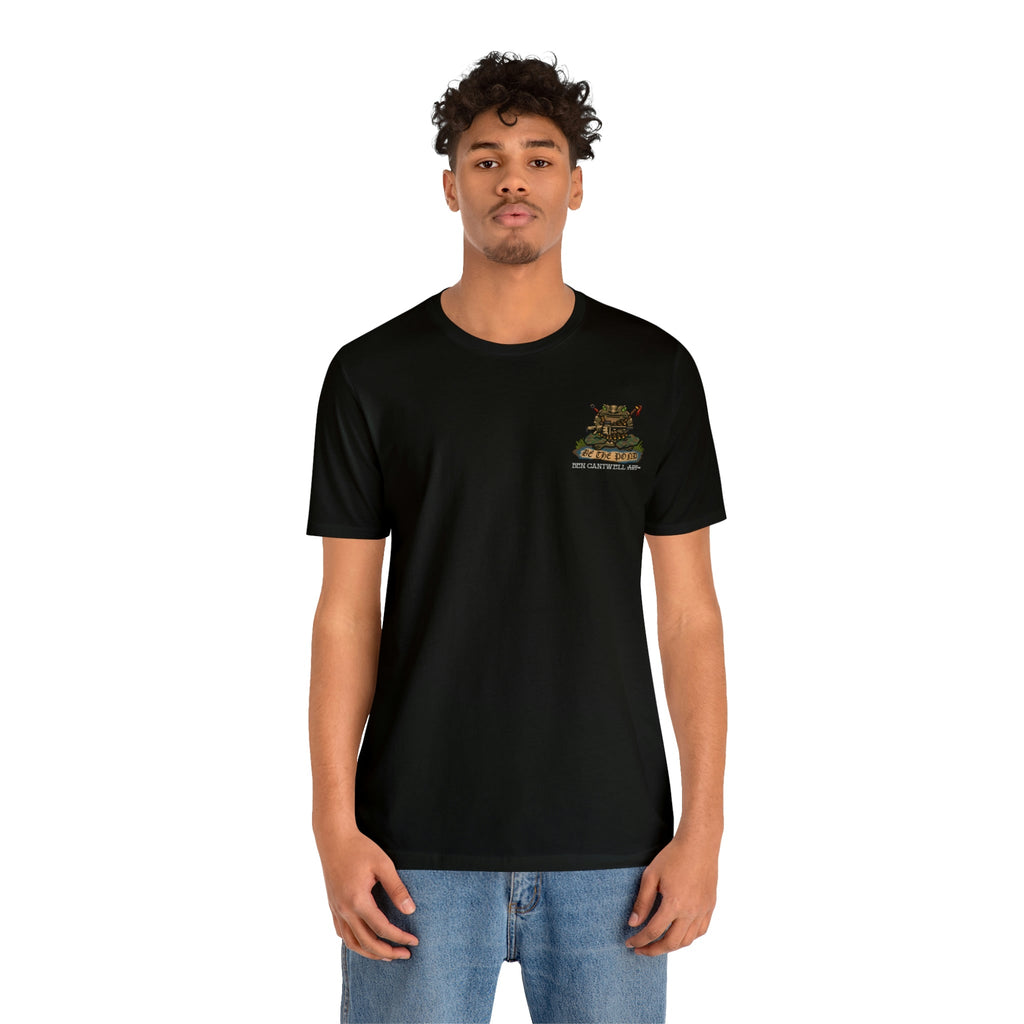 Be the Pond Frog with MK32 Grenade Launcher - Front Print - Short Sleeve Tee