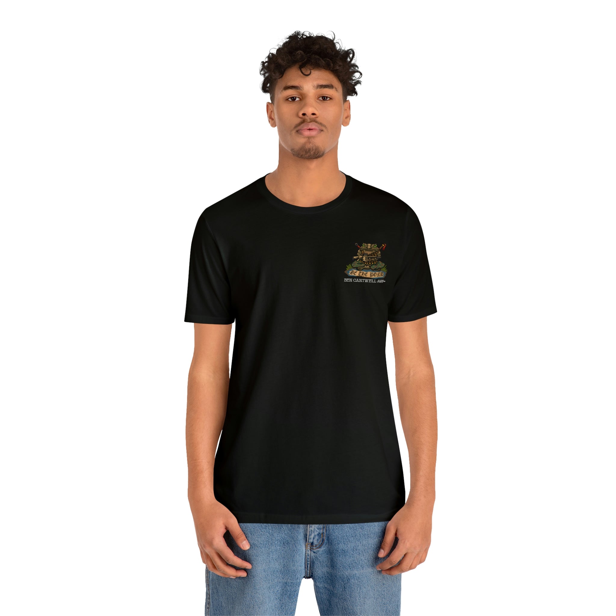 Be the Pond Frog with MK32 Grenade Launcher - Front Print - Short Sleeve Tee