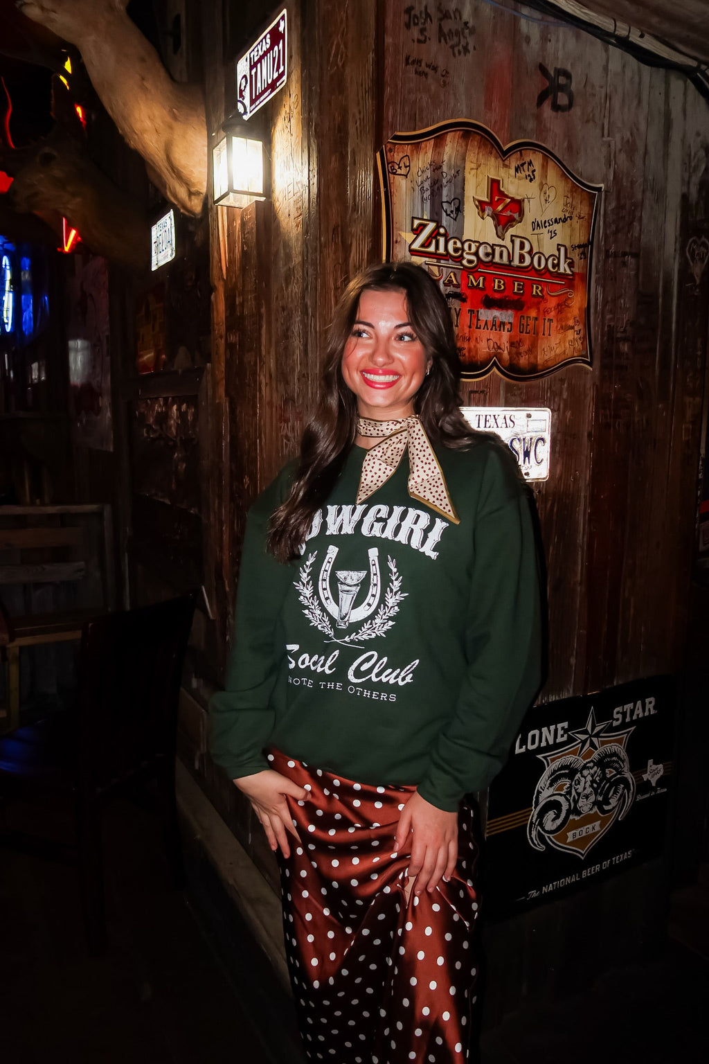 COWGIRL SOCIAL CLUB CREWNECK