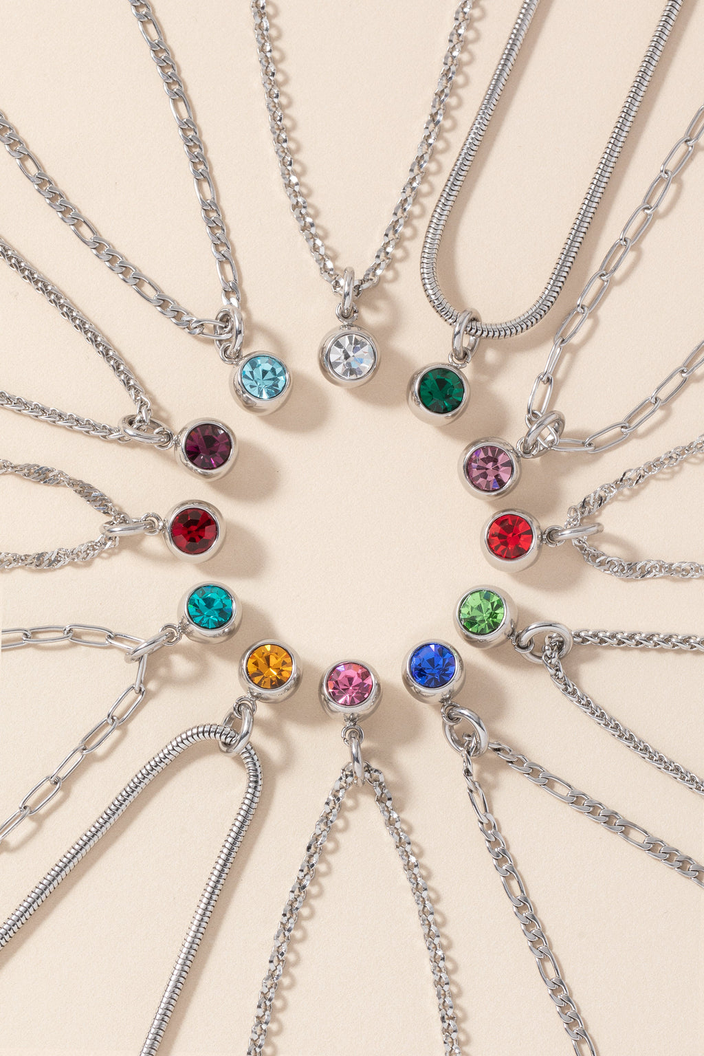 April Birthstone Interchangeable Charm