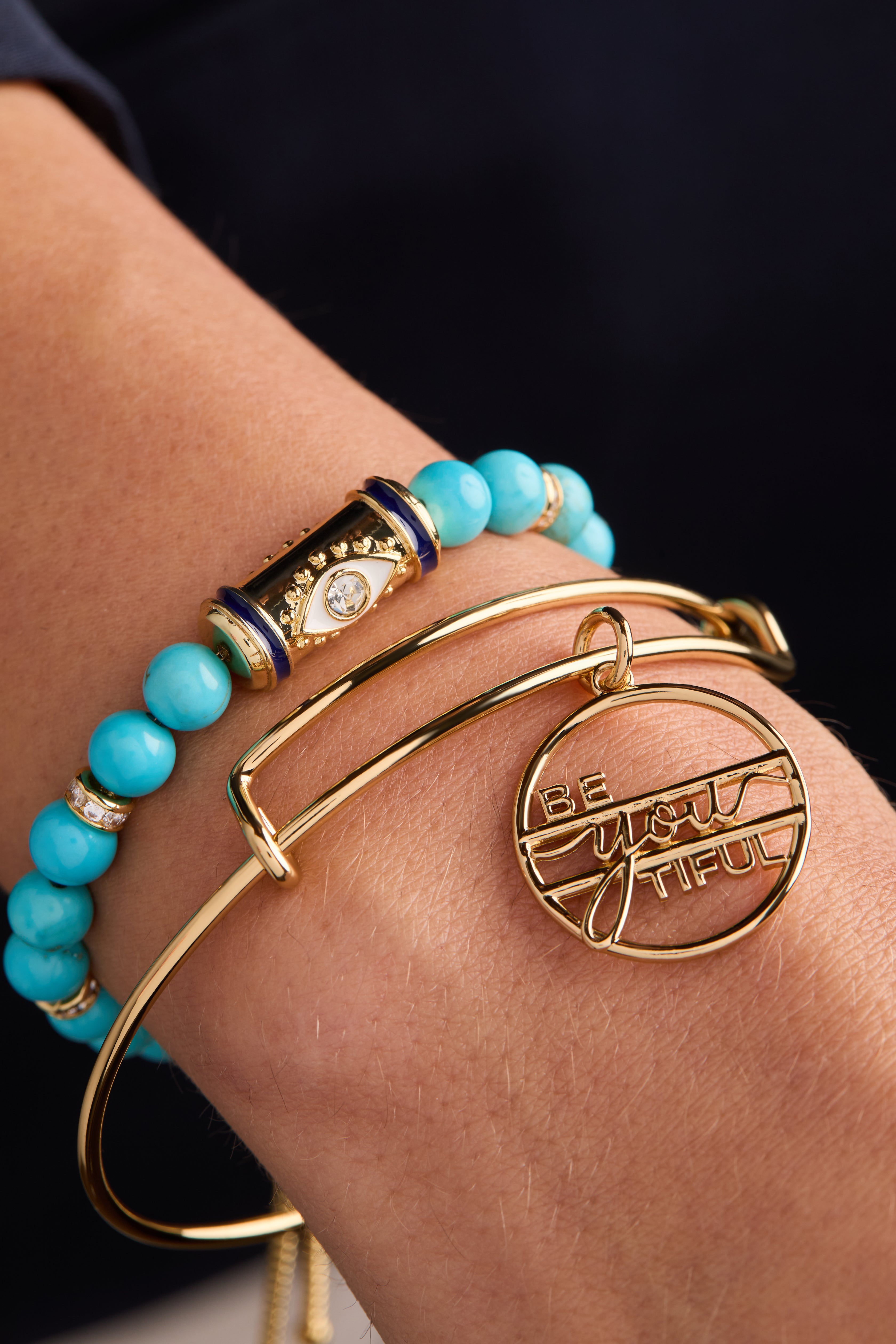 Evil Eye Bolo Bracelet