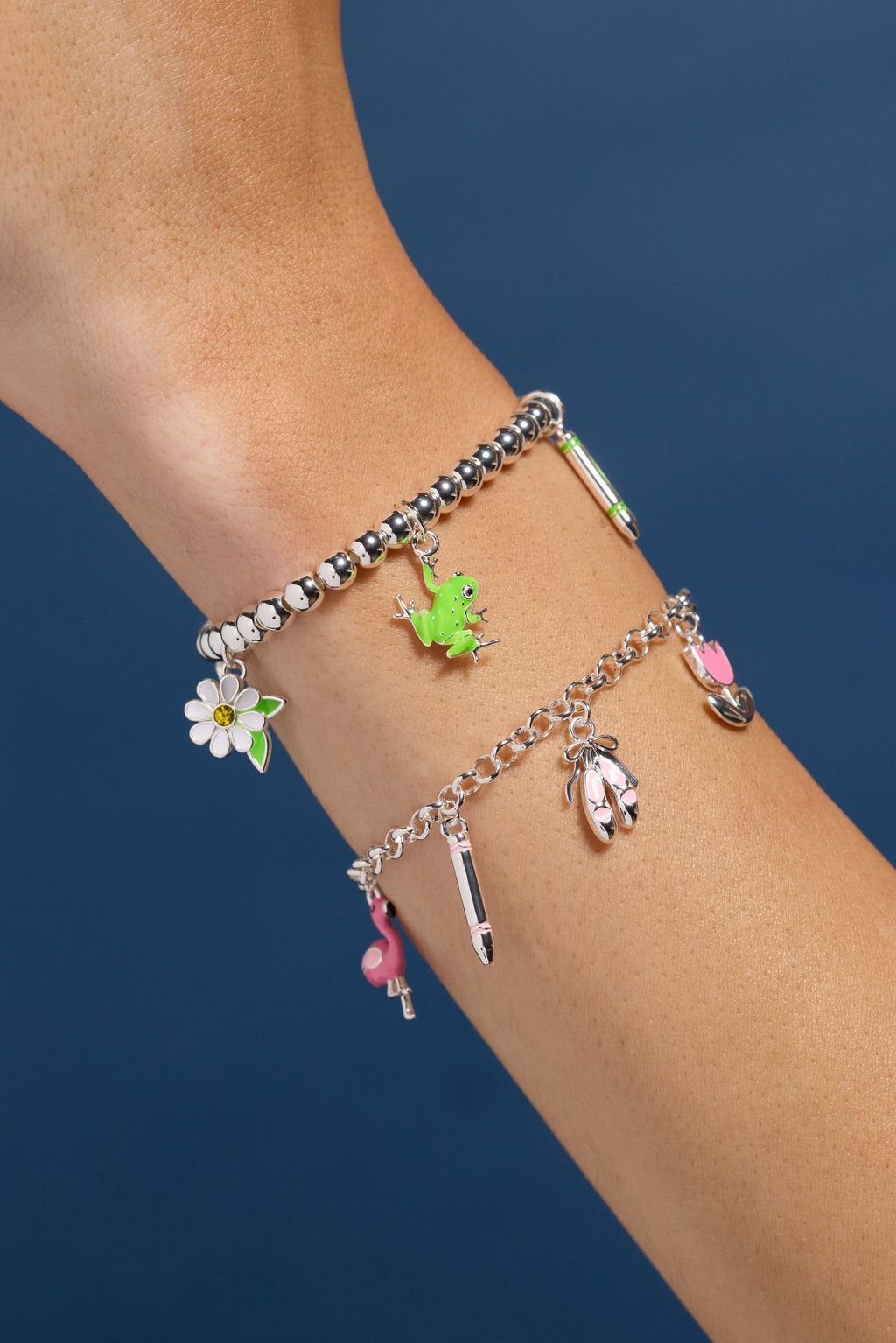 Crayola Tickle Me Pink Charm Bracelet