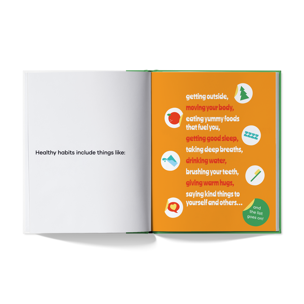 A Kids Book About Healthy Habits