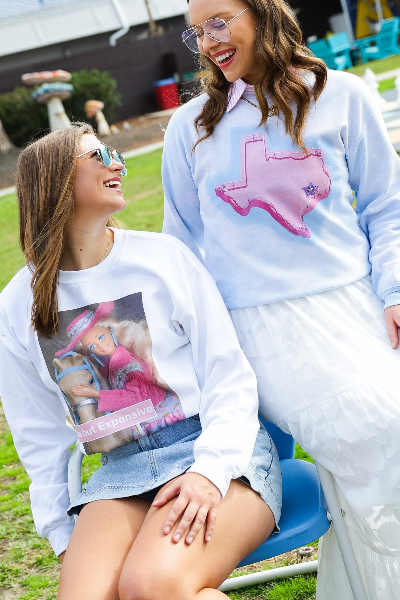 GINA CUTE BUT EXPENSIVE CREWNECK