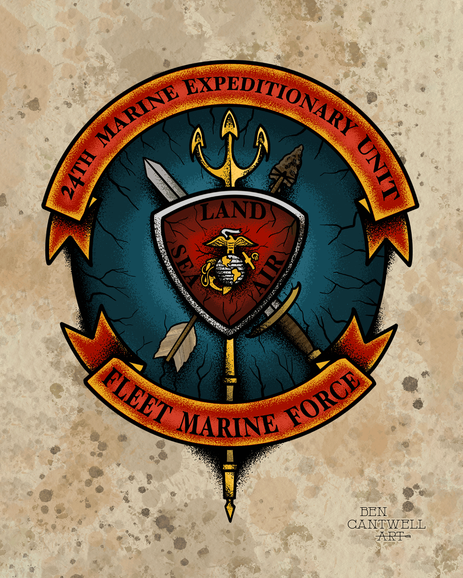 24th MEU Memorial Emblem