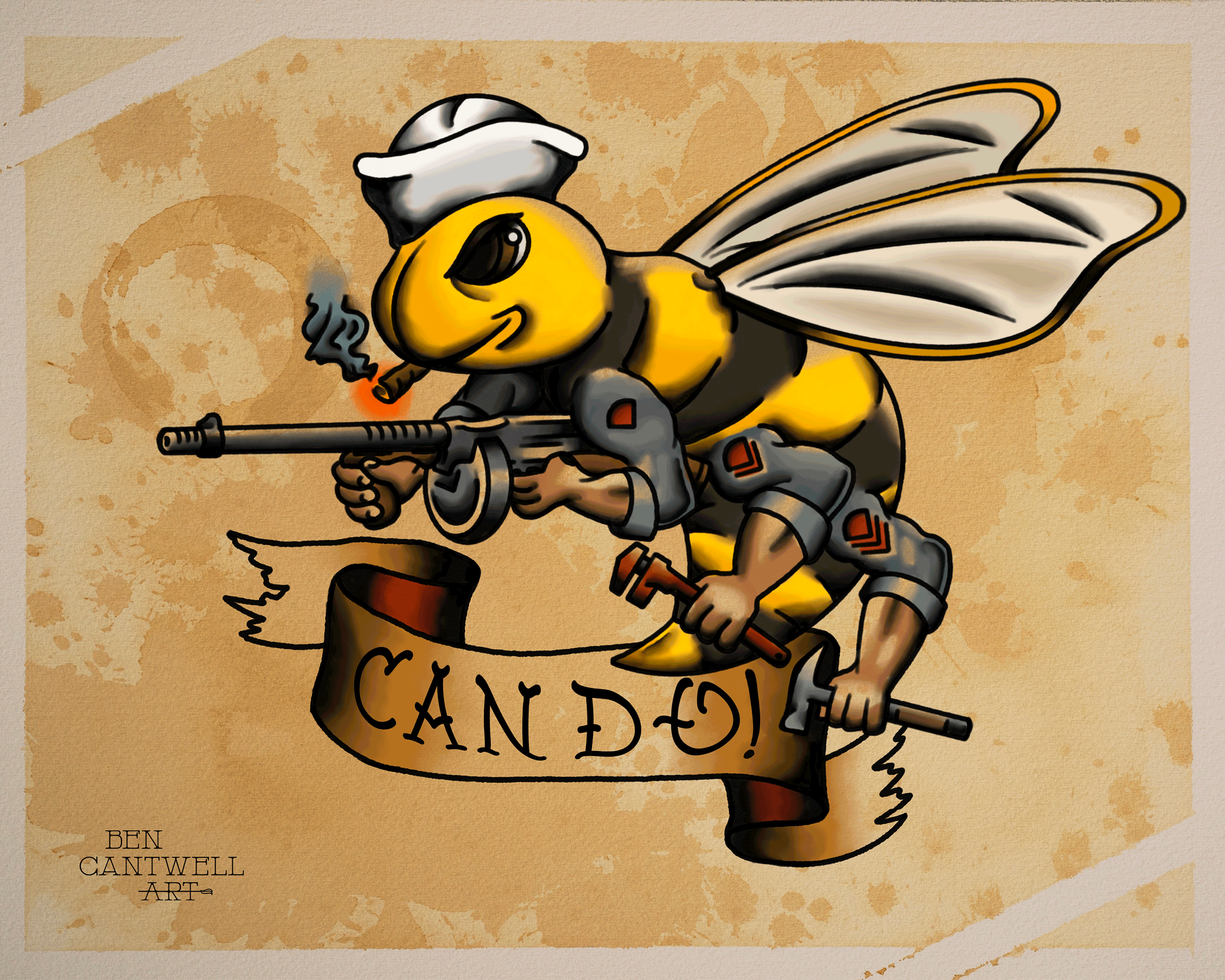 Seebees "Can Do!" Bee