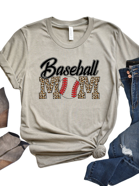 Baseball Mom Leopard - 1657