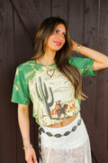 GINA CACTUS & COWBOY MATCHBOX TEE