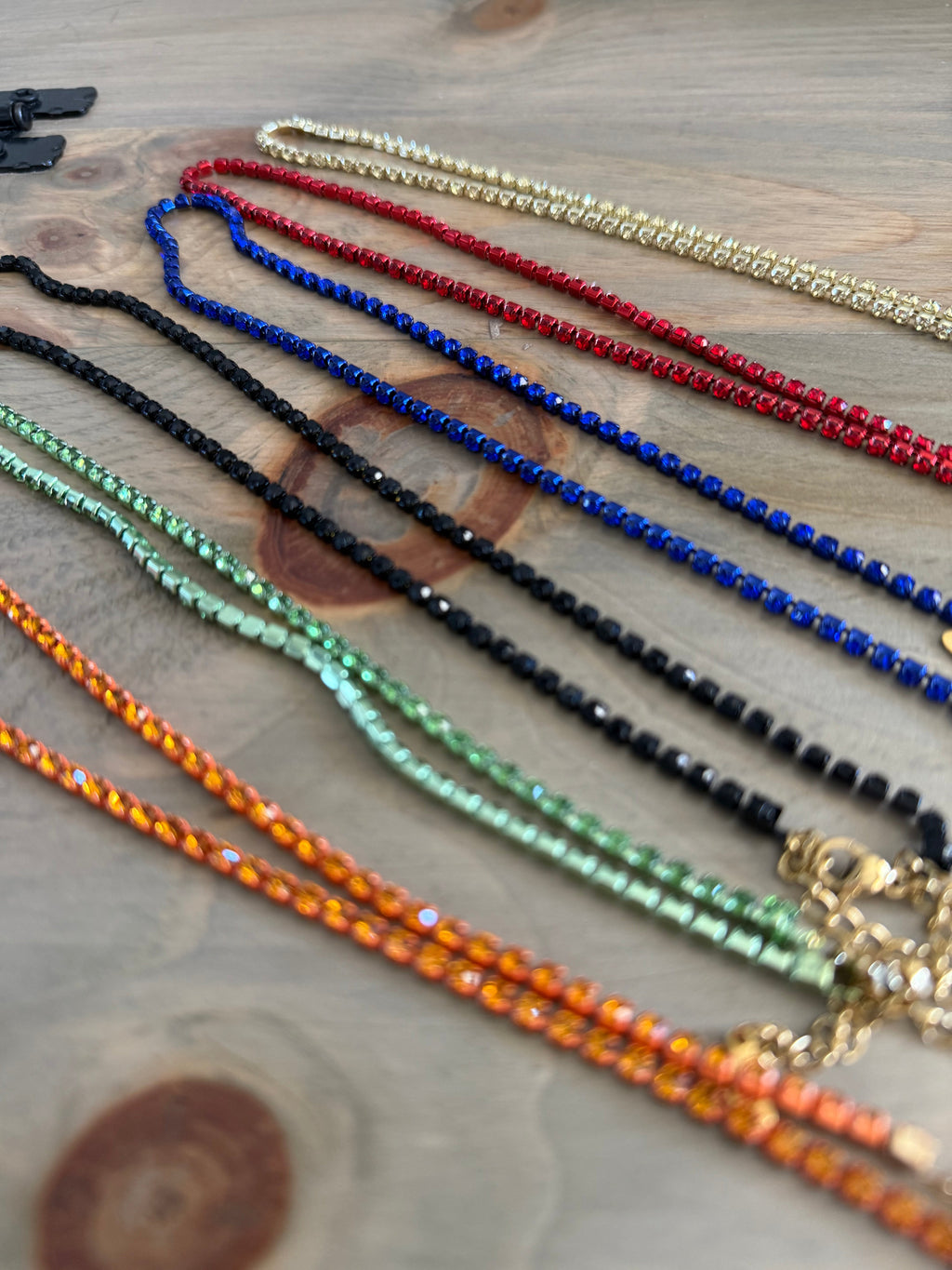 Rhinestone necklaces