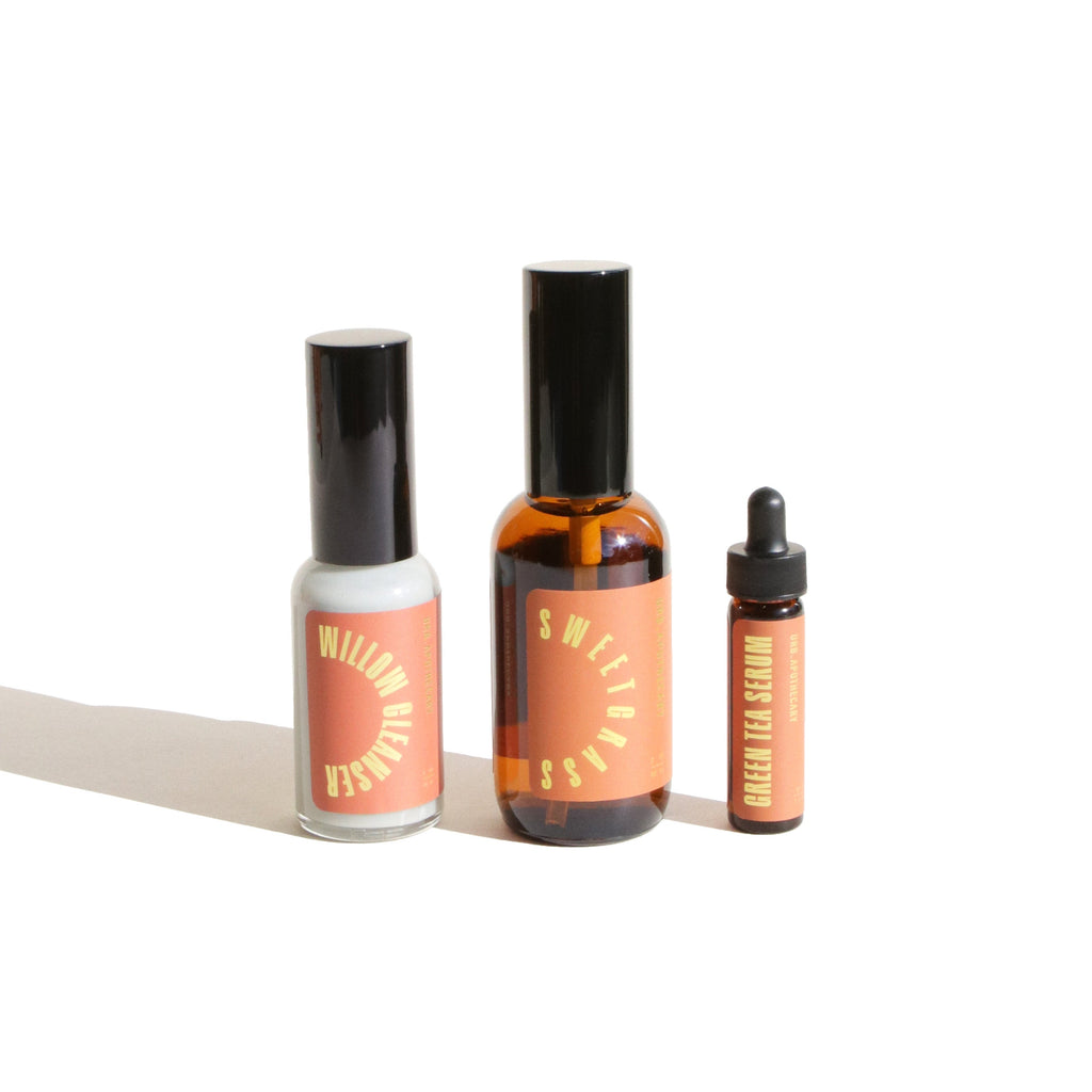 Daily Vitality Trio with Willow Cleanser - Prone Skin