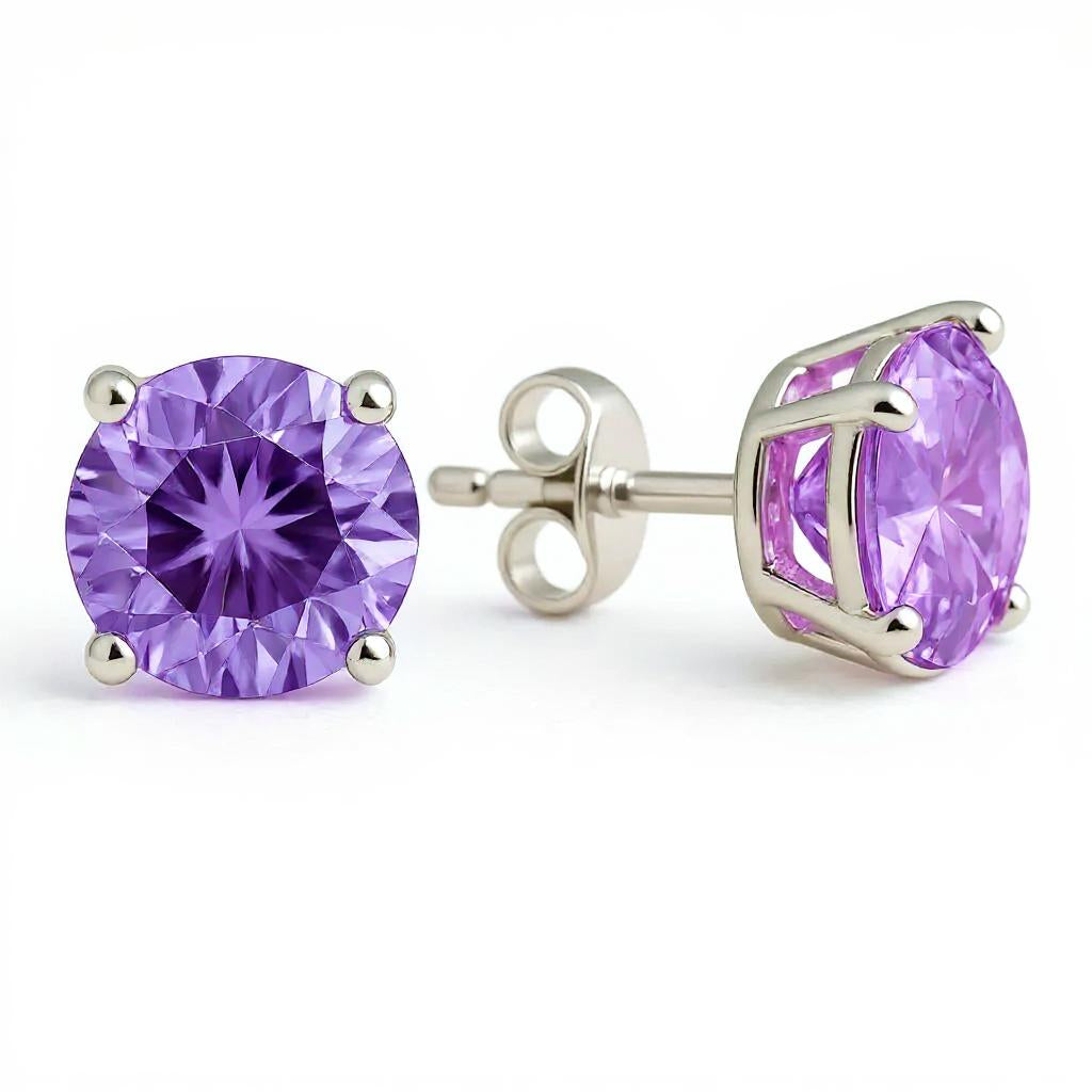 "Soothing Whispers" Portuguese Cut Pierced Cremation Earrings 5mm