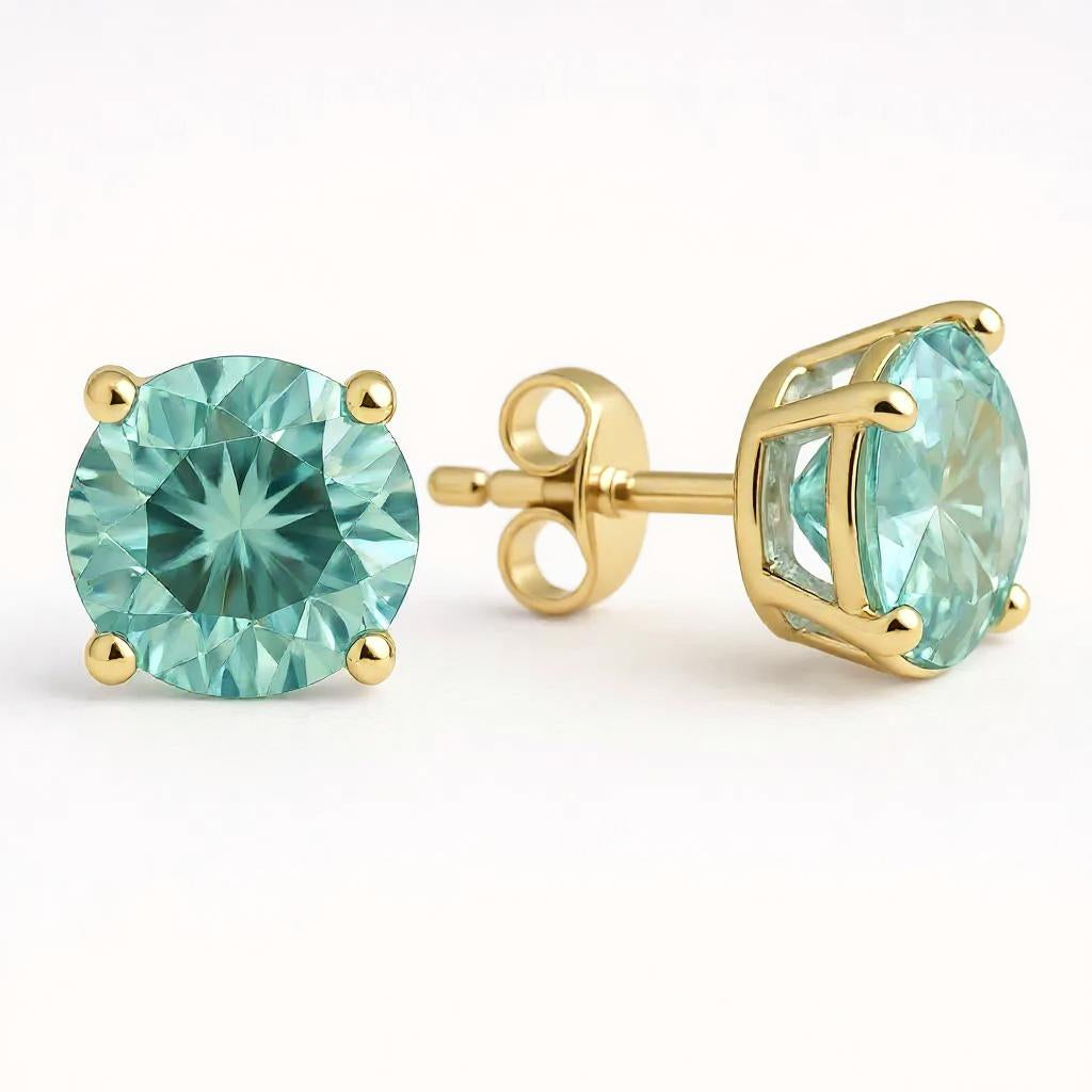 "Soothing Whispers" Portuguese Cut Pierced Cremation Earrings 5mm