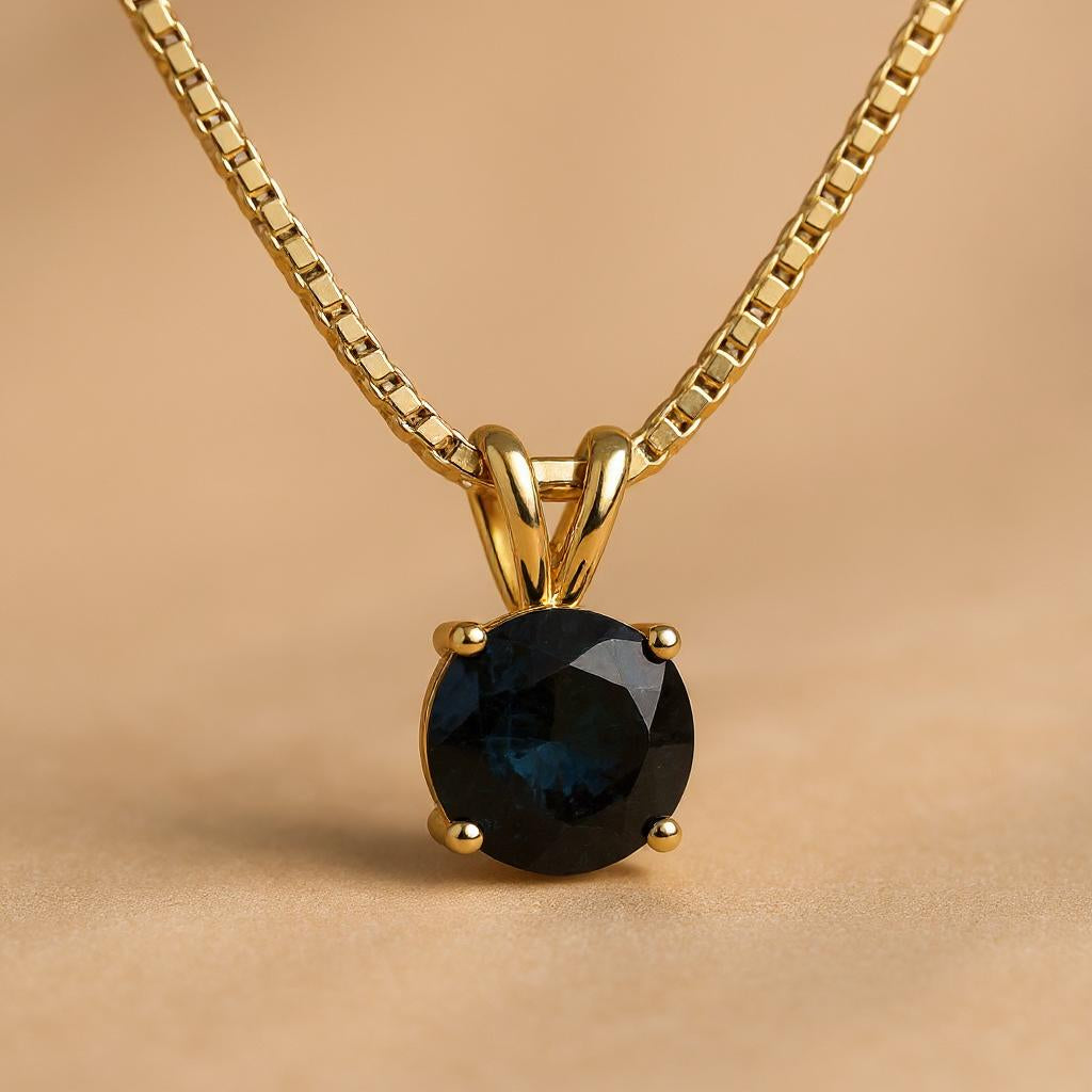"Circle of Life" Round Portuguese Cut Cremation  Pendant 8MM