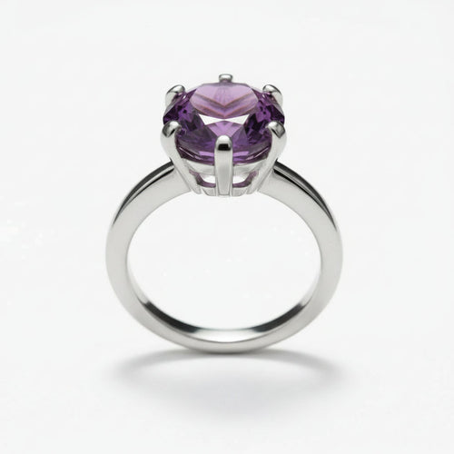 "Circle of Life" Round Portuguese Cut Cremation Ring 10mm