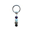 Calming Crystal Beaded Key Chain